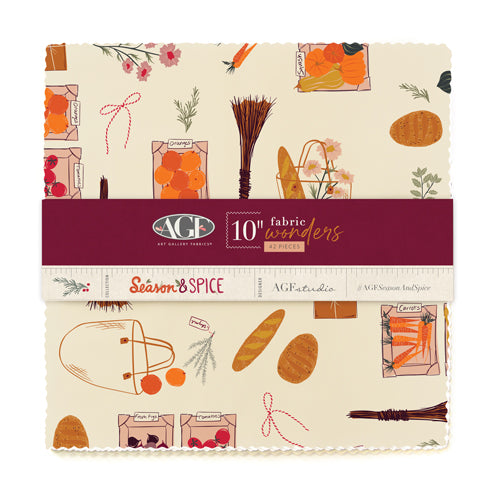 Art Gallery Fabrics - Season & Spice - 10 in | 42 pieces
