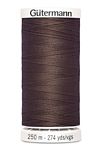Gutermann - 50wt 250m Brown