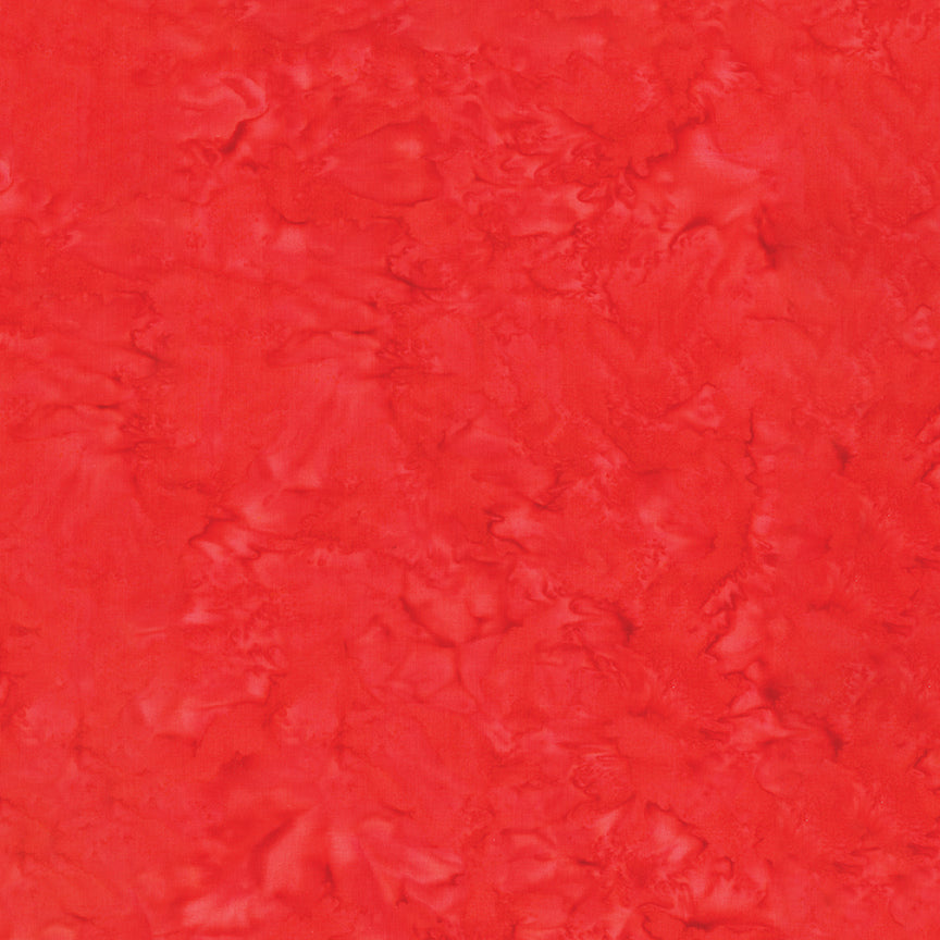 Espressions Batiks Hand Dyed - Soft Red