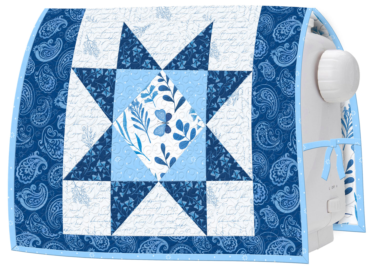 Wilmington Print - Ferns All Over White