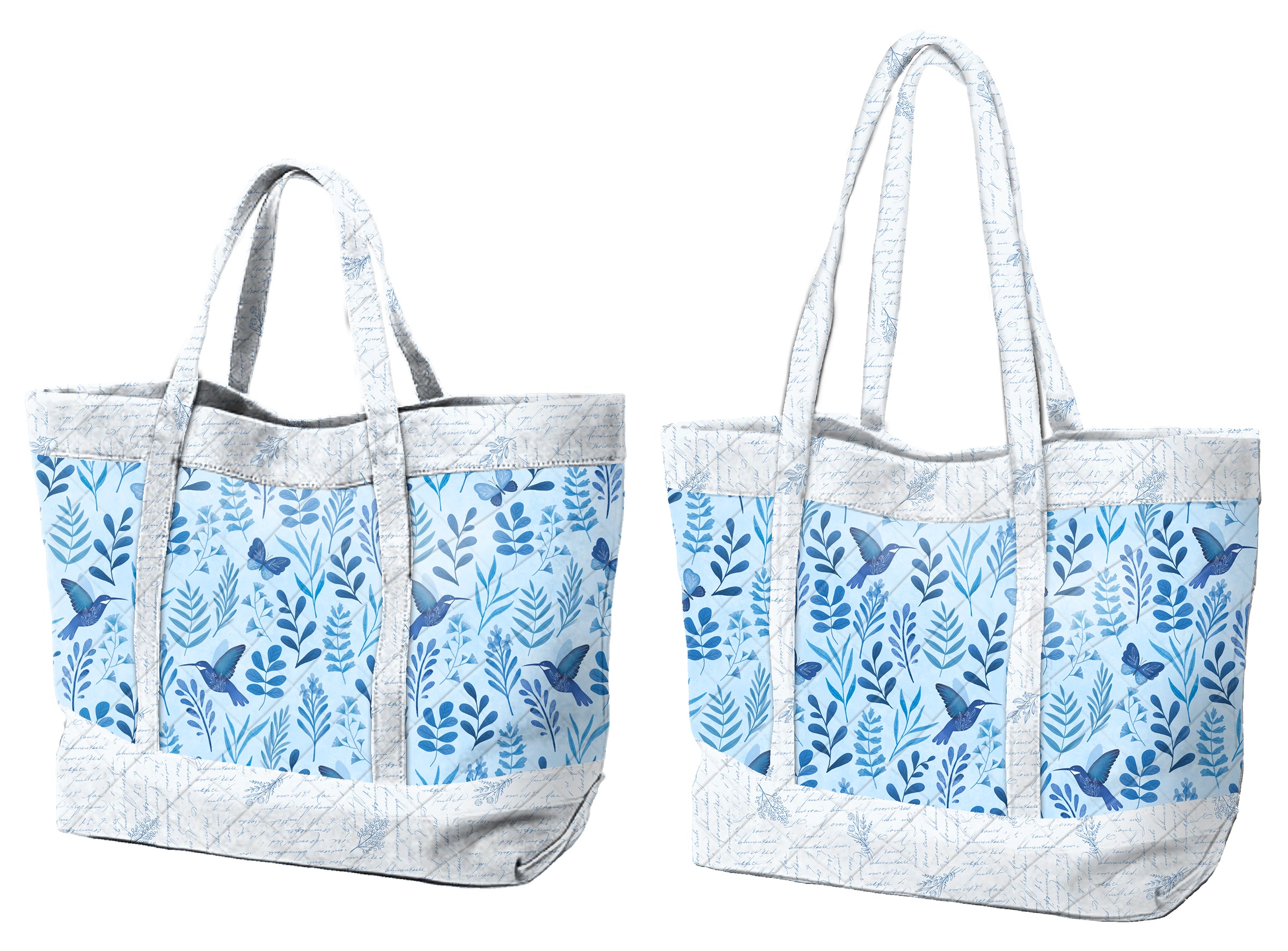 Wilmington Prints BASIC Tote Bag #2 with Inside Pockets Project Kit