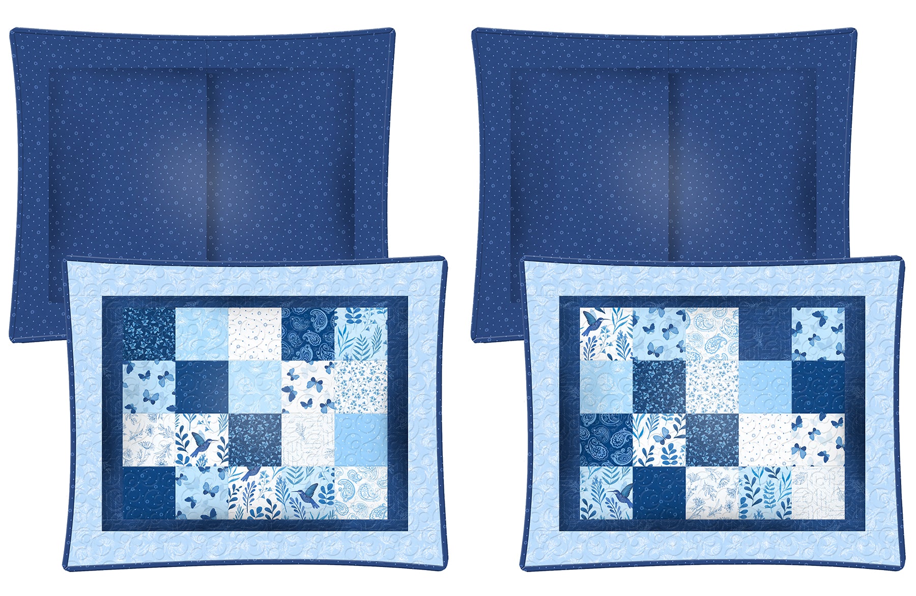 Willmington Blissful Blue Quilt kit