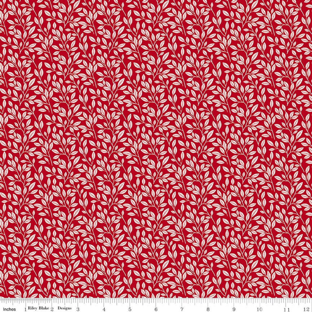 Radiant Ruby Floral Schoolhouse
