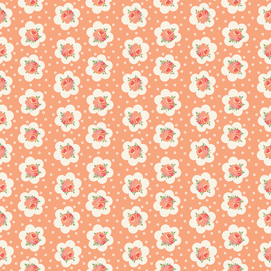 Tea Tin Rose Peach