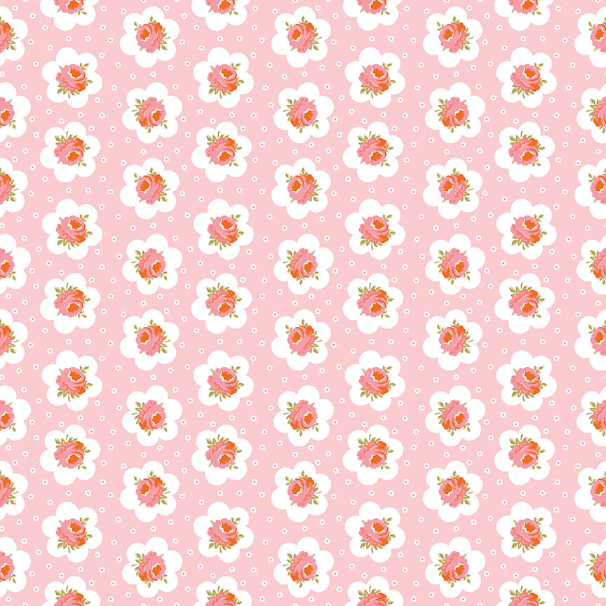Tea Tin Rose Pink