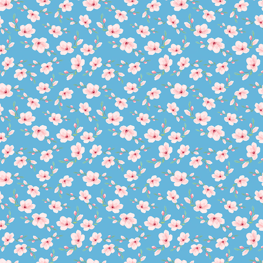 Painted Petals | Blossoms Blue