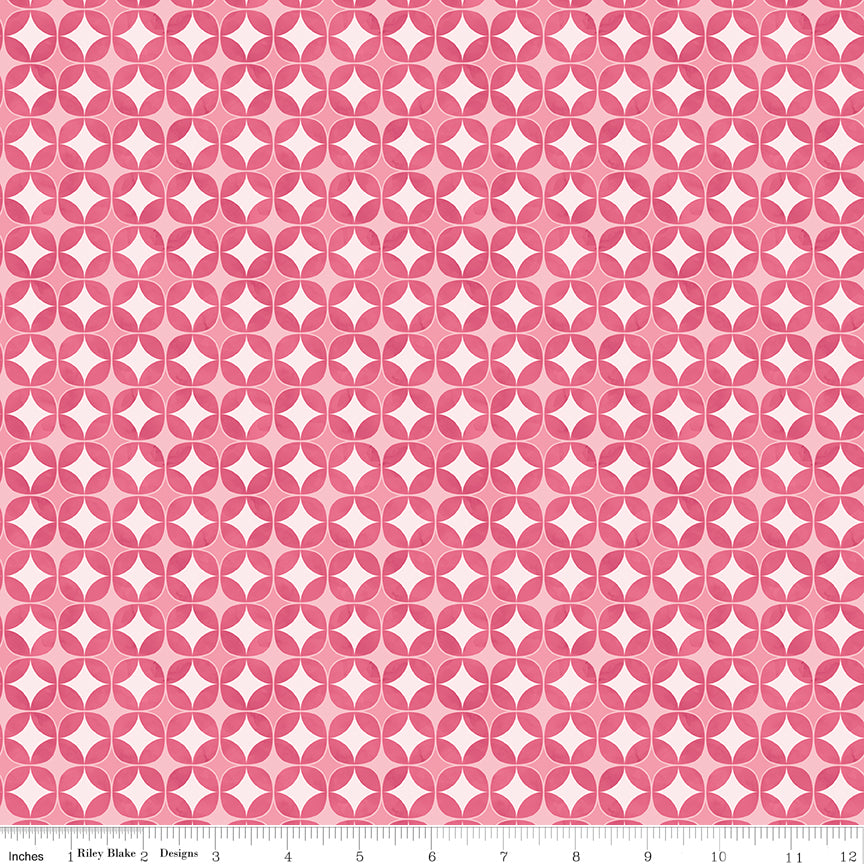 Painted Petals | Geo Circles Pink