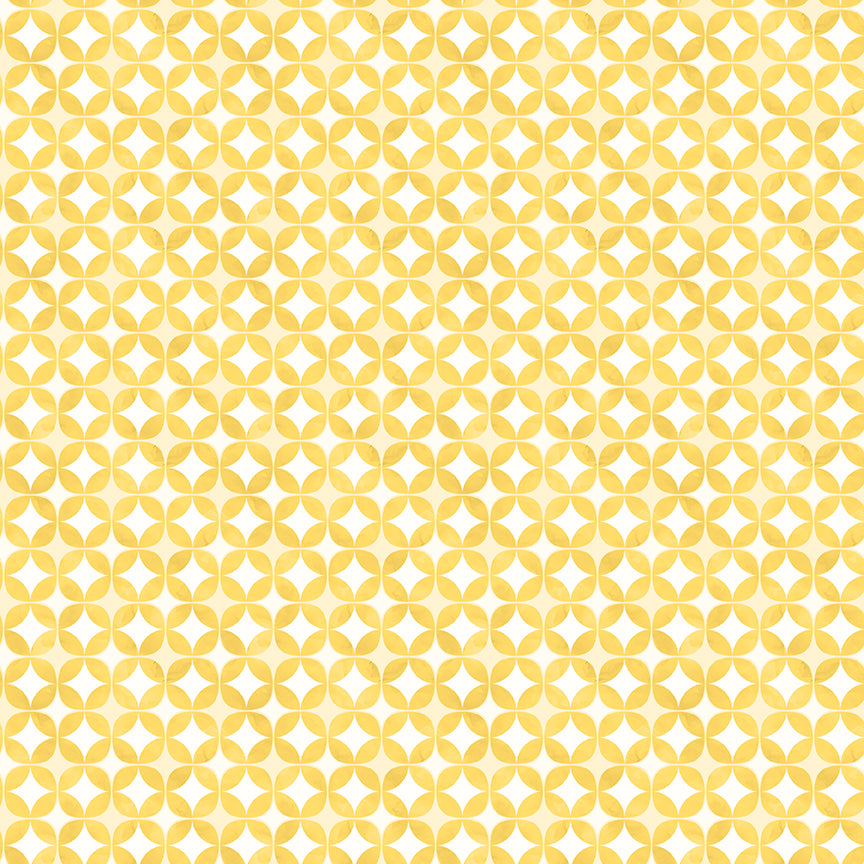 Painted Petals | Geo Circles Yellow