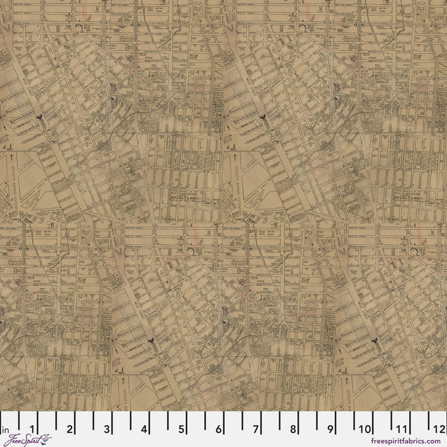 Neutral Map Canvas Neutral