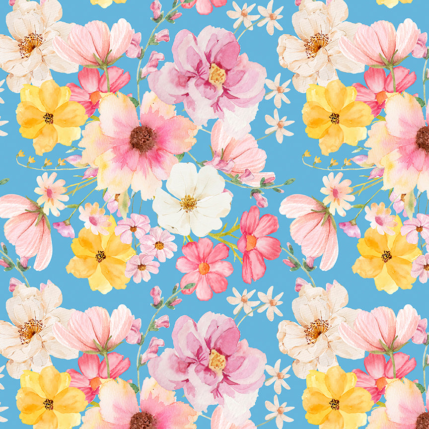 Painted Petals | Main Blue