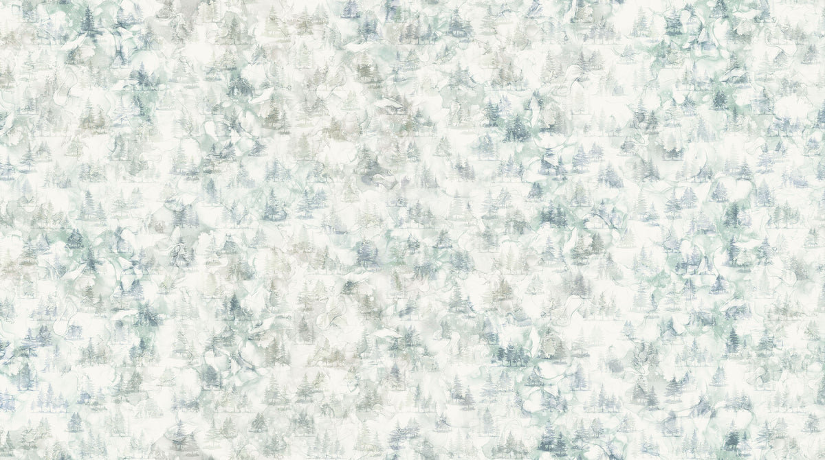 Altitude | Mini Trees Off White/Blue