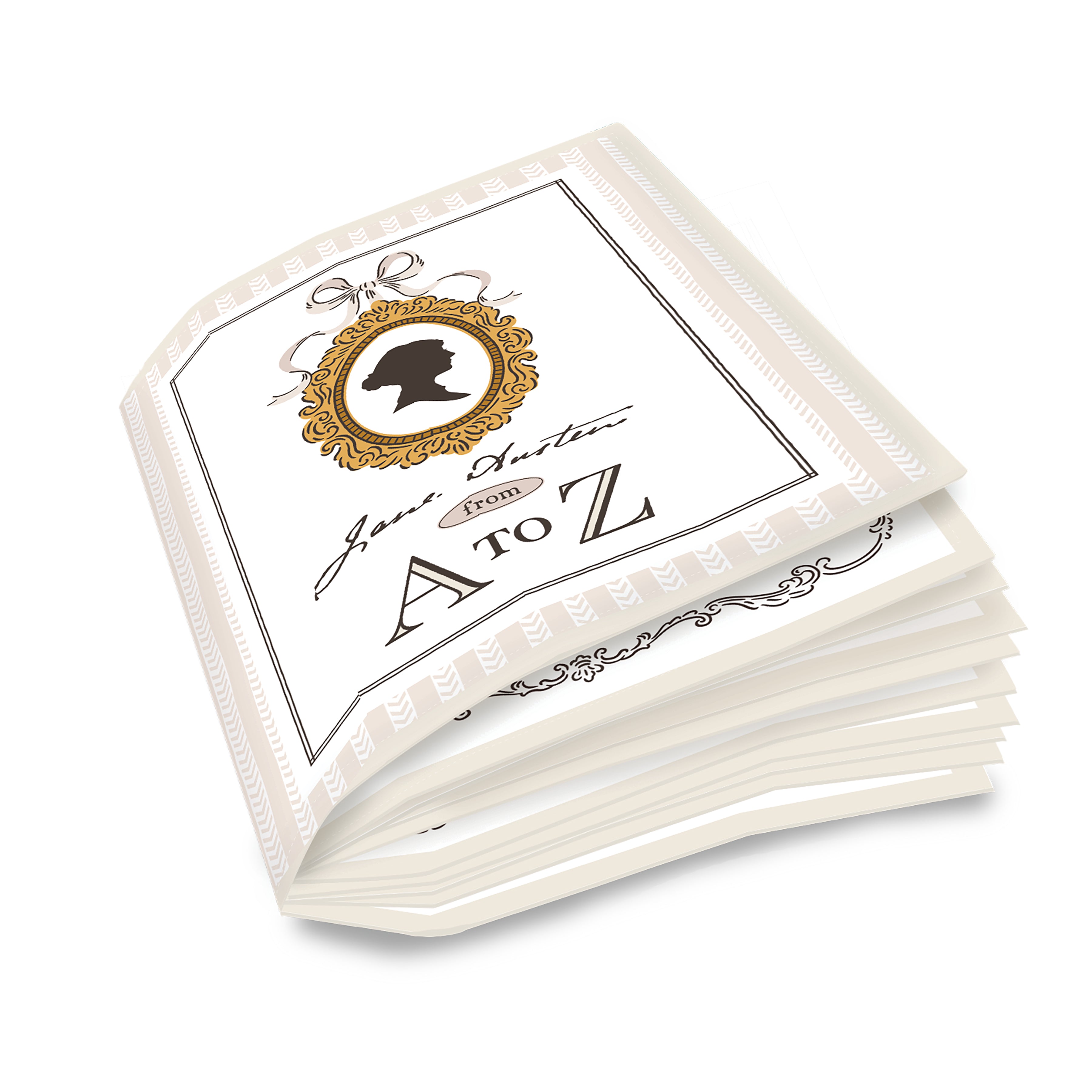 Jane Austen 35 1/2" x 43" Soft Book Panel