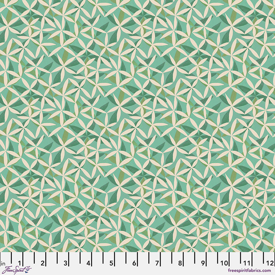 Star Flower Dance - Green