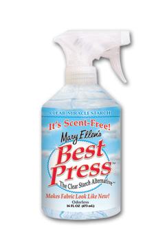 Best Press Clear Starh and Sizing Alternatve | Scent Free