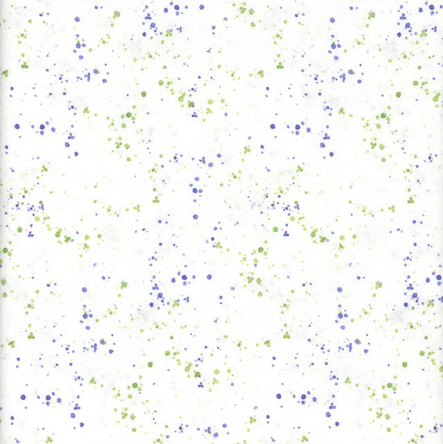Wilmington Prints Fabrics Floral Flutter Susan Winget Splatter White