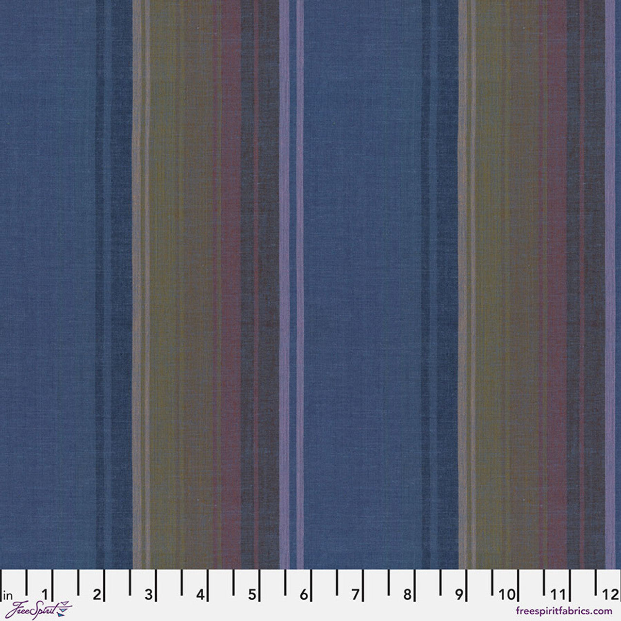 Exotic Stripe - Denim || Woven Stripes