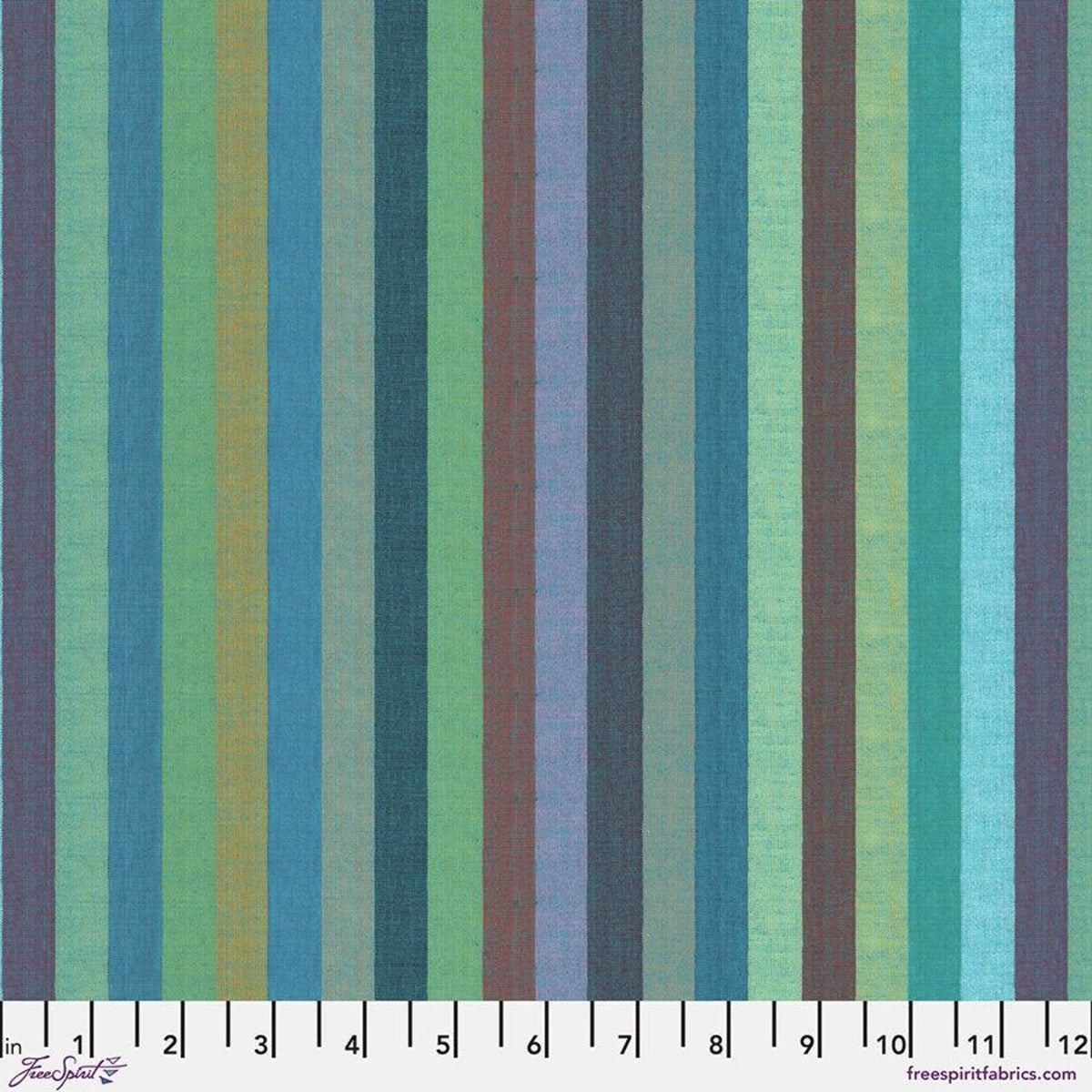 Exotic Stripe - Azure || Woven Stripes