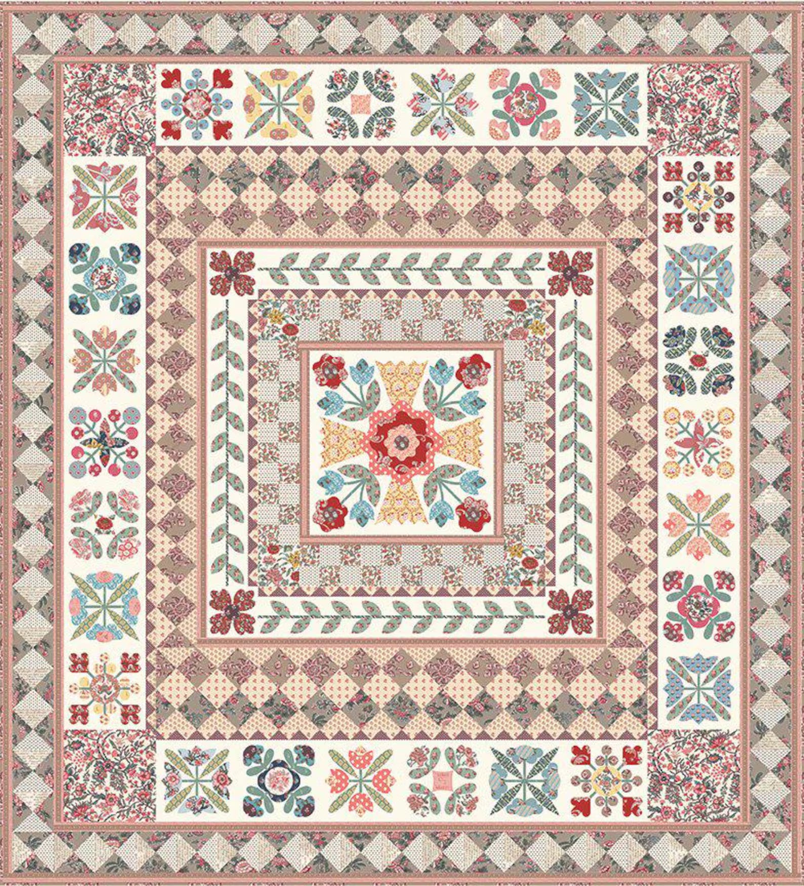 Jane Austen 250th Anniversary Quilt Kit