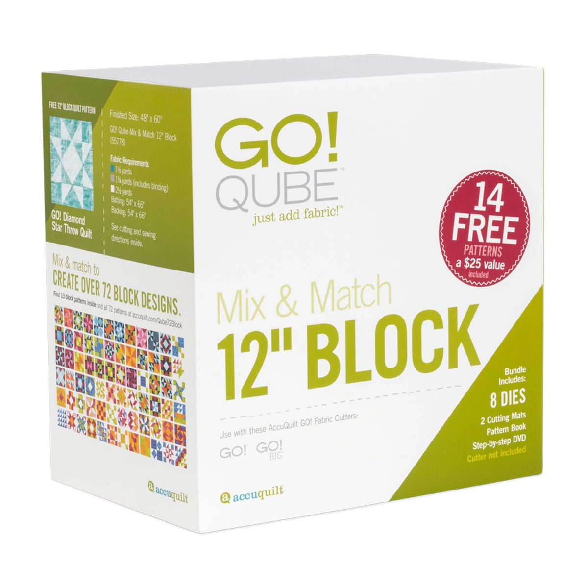 GO! Qube Mix & Match 12" Block