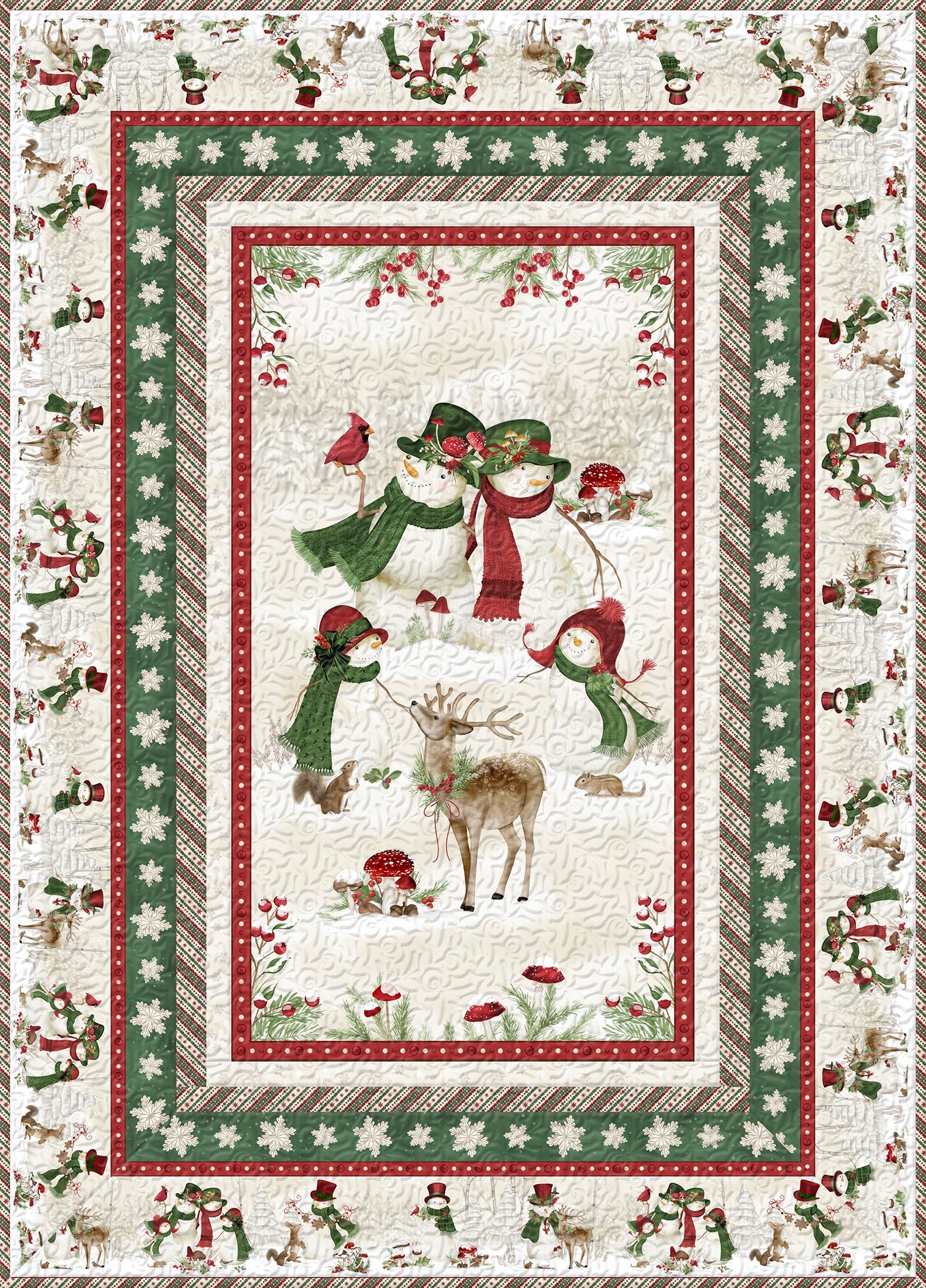 Woodland Snowmen