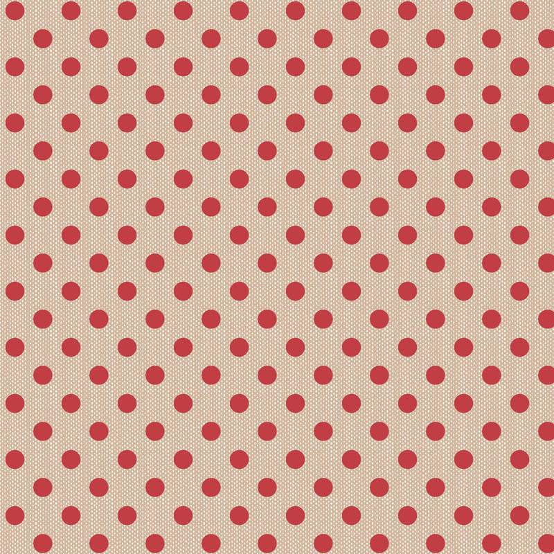Tilda - Polkadot Red
