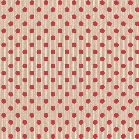 Tilda - Polkadot Red