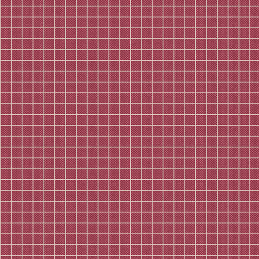 Tilda - Plaid Burgundy