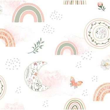 Moon Beam Garden Soft Baby Flannel