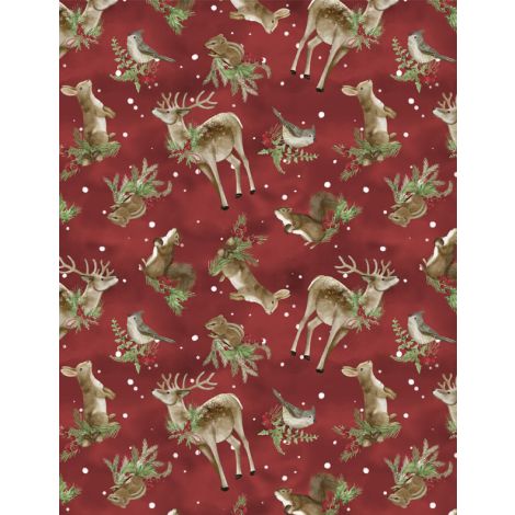 Wilmington -Woodland Critters Toss Red