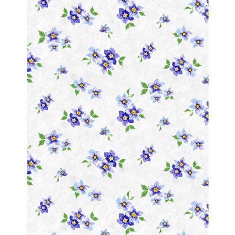 Pansy Toss Light Gray