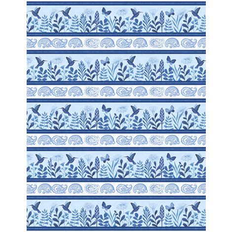 Wilmington Print -Repeating Stripe Multi