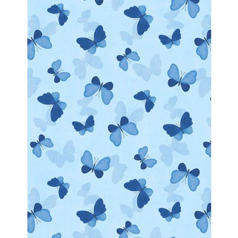 Wilmington Print - Butterfly Toss White (Copy)