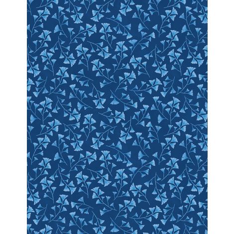 Wilmington Print - Ferns All Over Navy