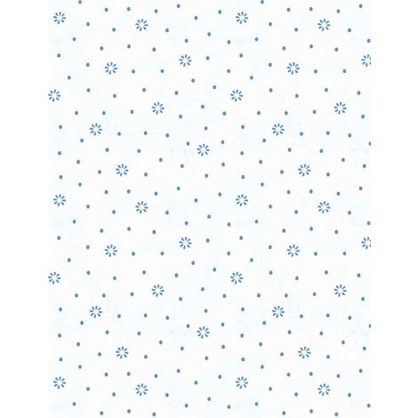 Wilmington Print - Floral Dot White