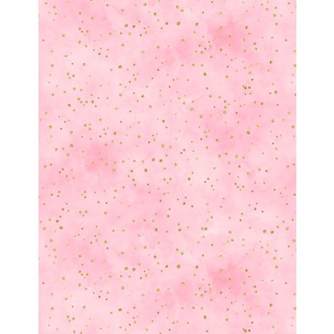 Wilmington Prints Fabrics Glitter Dots Pink