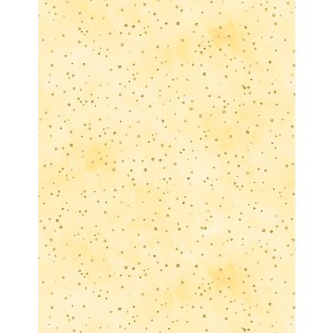 Wilmington Prints Fabrics Glitter Dots Yellow