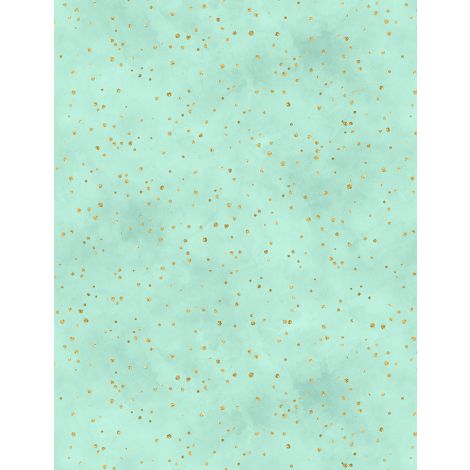 Wilmington Prints Fabrics Glitter Dots Teal