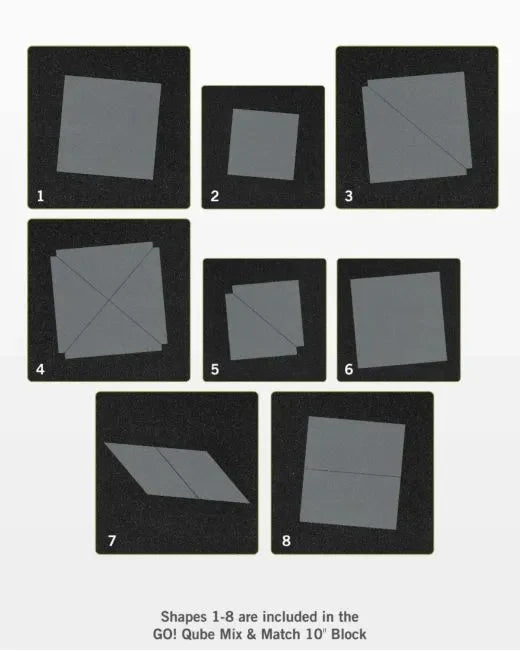 GO! Qube Mix & Match 10" Block