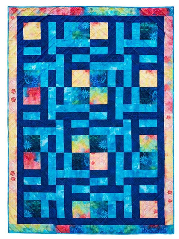 Fabric Cafe | Stash Busting With 3 yard Quilt