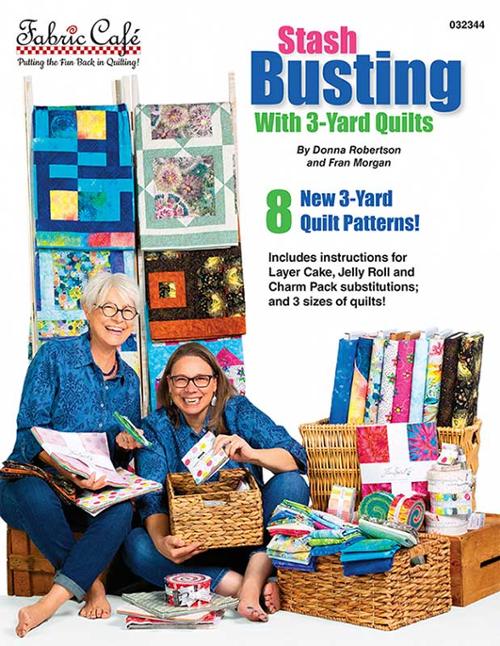 Fabric Cafe | Stash Busting With 3 yard Quilt
