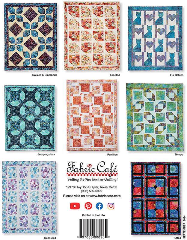 Fabric Cafe | Double Focus 3 -yard Quilts