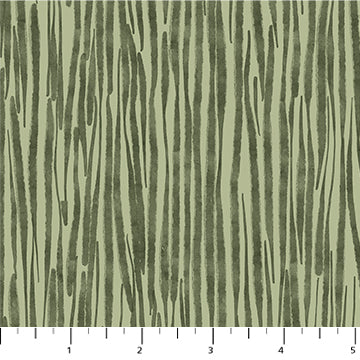 BLOOMING MEMORIES -  Green Striped