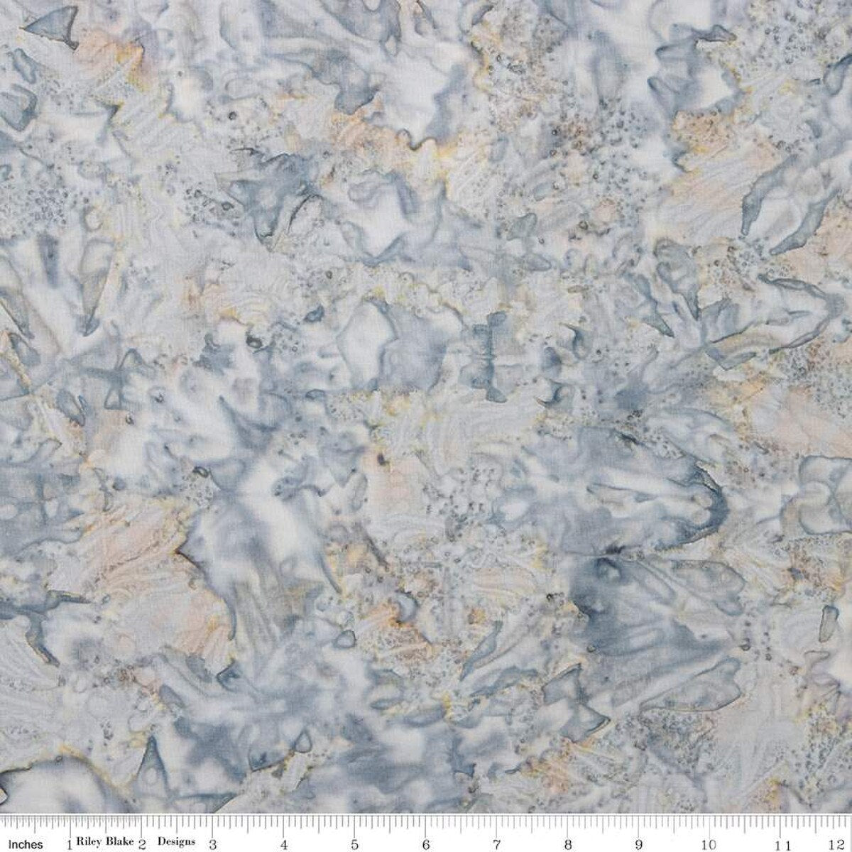 Batiks Basics Color Play Mottled Frost