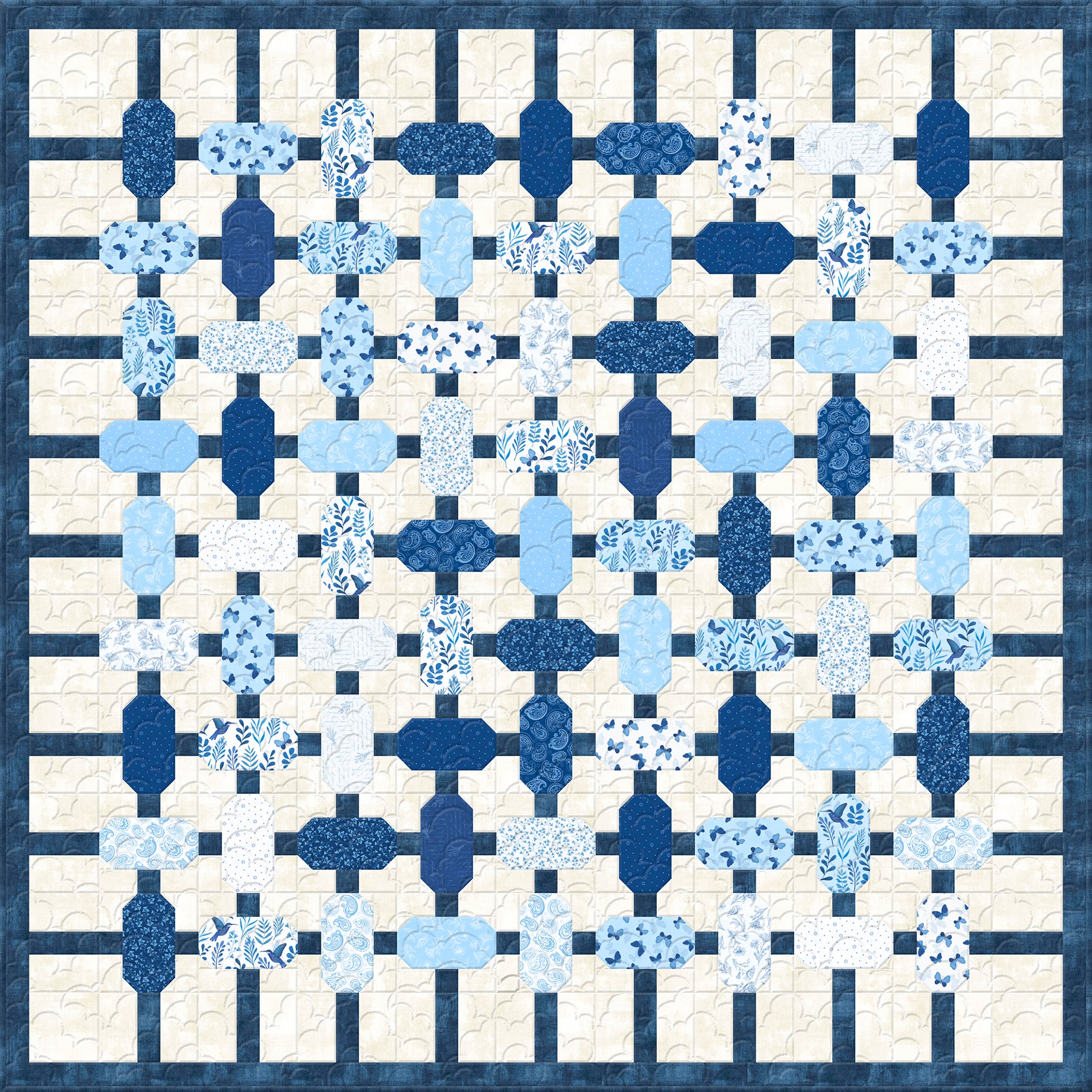 Wilmington Prints Fabrics Gems, Jewels, & Crystals - Circuitry Project