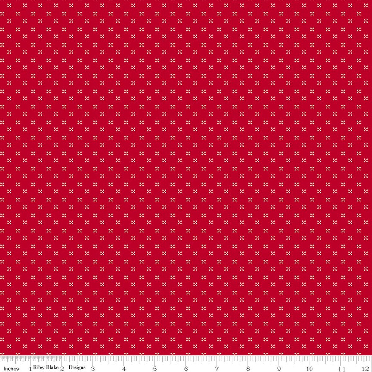 Radiant Ruby Dots Schoolhouse