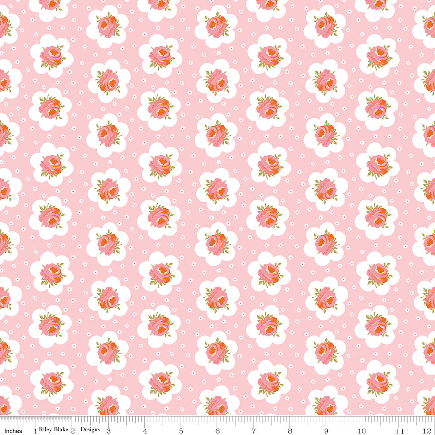 Tea Tin Rose Pink