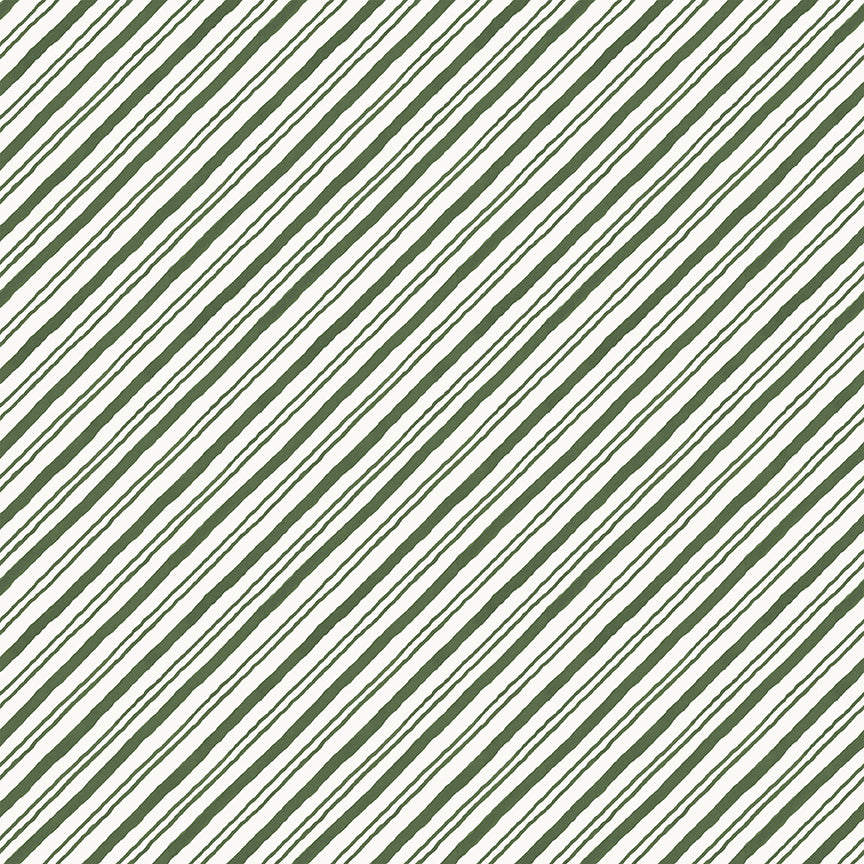 Holiday Spirit Stripes GREEN