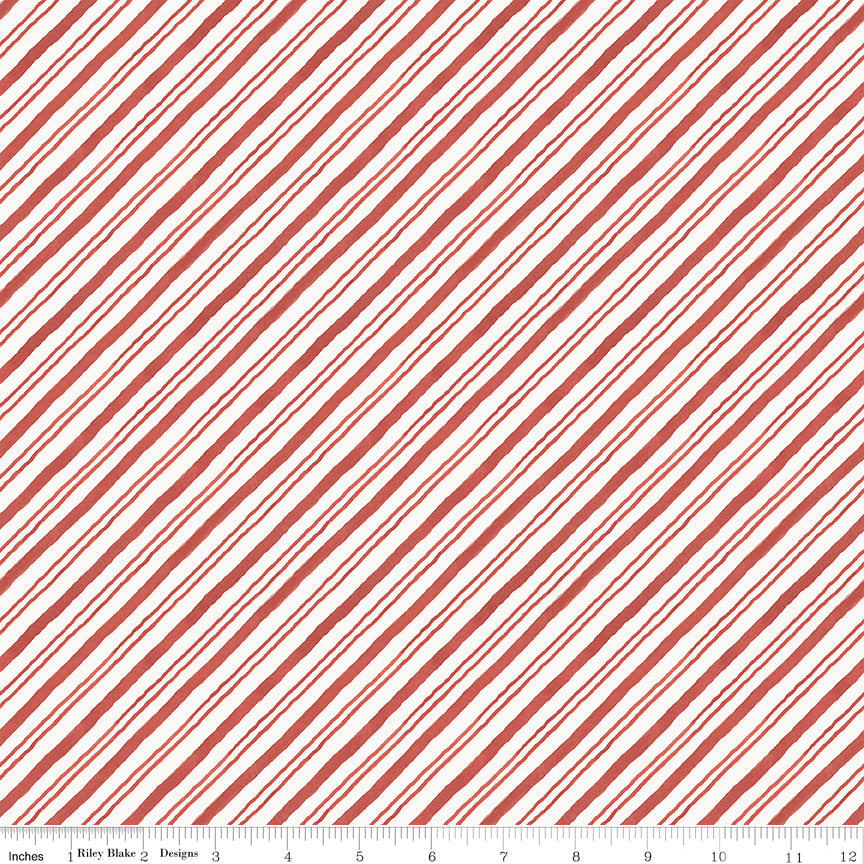 Holiday Spirit Stripes Red