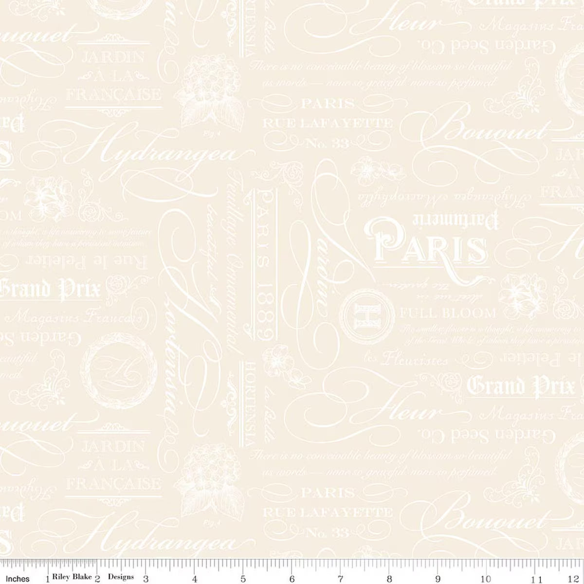 Elegant Essentials Text Cream Pearl