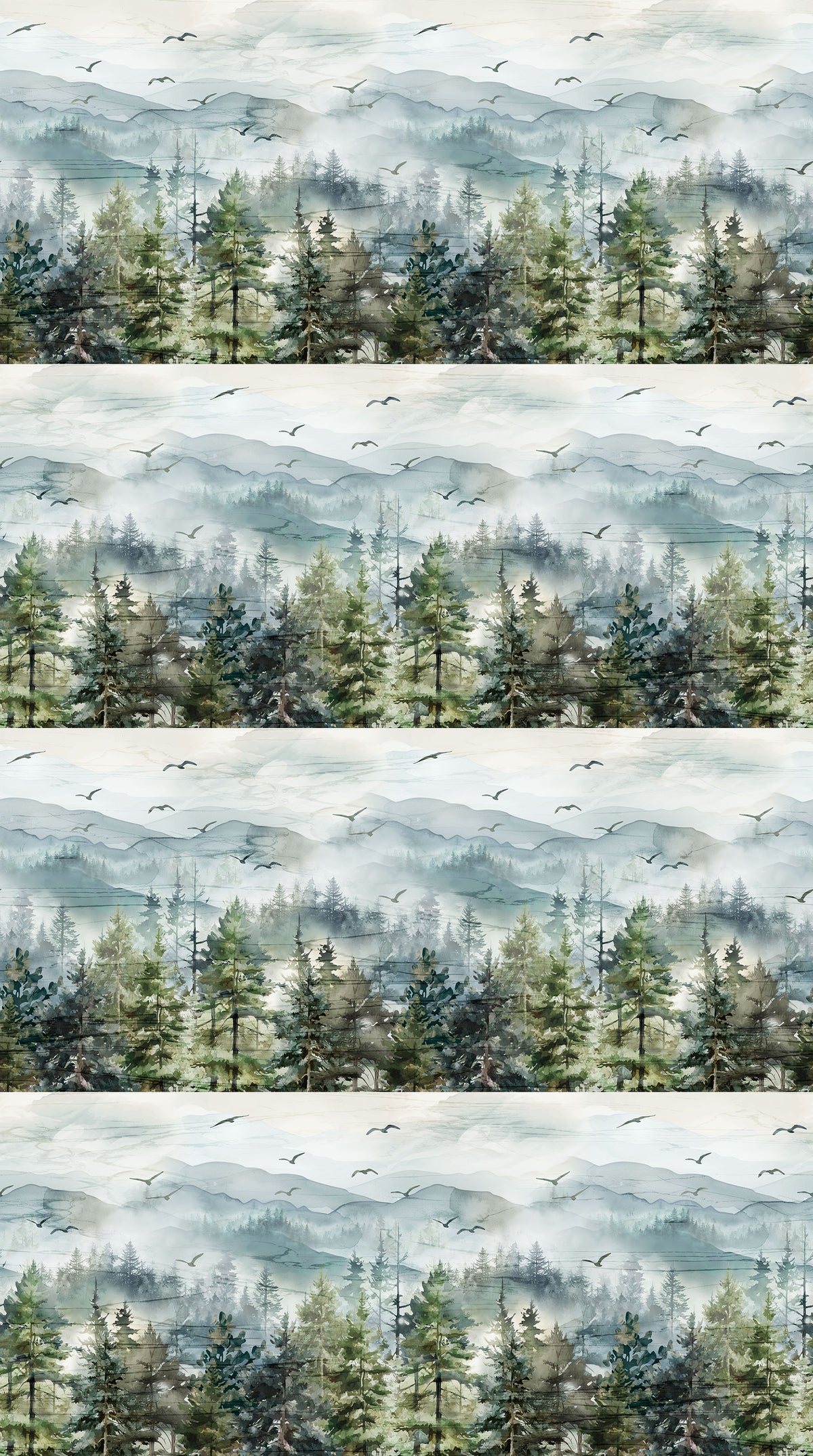 Altitude | Multi Blue Border Strip